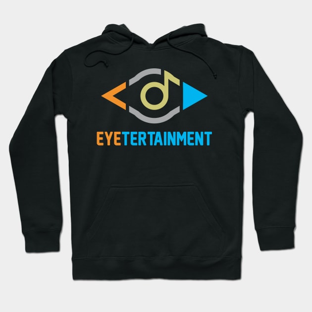 Eyetertainment Logo of Eye Hoodie by Toogoo